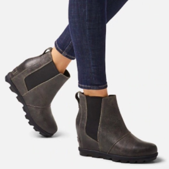 NEW Sorel Joan of Arctic Wedge 2 Chelsea Booties - Picture 2 of 13
